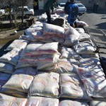 ۲۴ تن برنج قاچاق در یزد کشف و ضبط شد